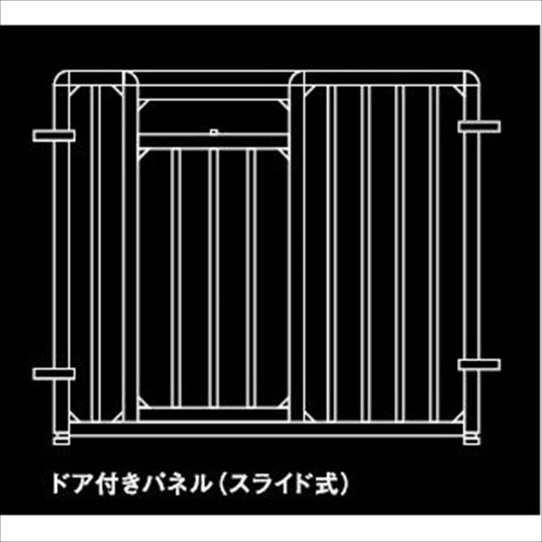 三協アルミ 樹脂竹垣 紗更 建仁寺垣 独立施工タイプ(間仕切支柱タイプ) フェンス本体 （1枚） 両面意匠 1812 竹柄（TG） 