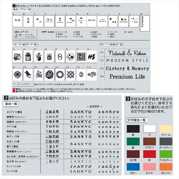 三協アルミ セレージュ 2型 組み合わせセット ナチュラルモダンスタイル 2019-4 機能門柱：内蔵タイプ ＊表札シミュレートが必要です ＊インターホンは別売 『機能門柱 機能ポール』 
