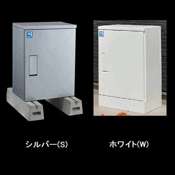 Kawamura ルスポ シェア(SHARE)集合住宅用 ボックス１段 架台設置タイプ KD1-50C 『宅配ボックス』 