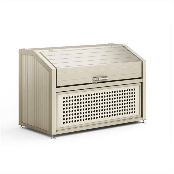 リクシル ゴミ収納庫PA型 1200 奥行900 単体(W1)1300 『受注生産品 ゴミ収集庫 ゴミ袋（45L）集積目安 22袋、世帯数目安 11世帯』 ステンカラーＳ