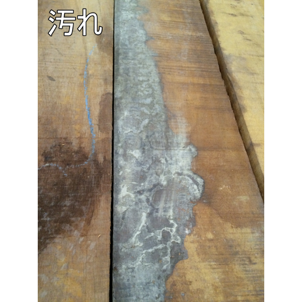 セランガンバツ製ミニ枕木 ラフ材/無塗装品 3本セット 50mm×200mm×2000mm SM-502002000-03 