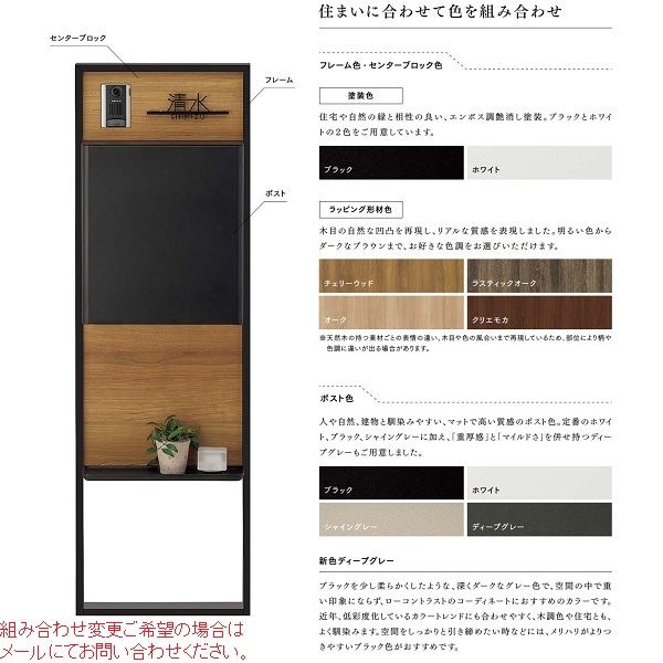 リクシル 機能門柱FS セット5 