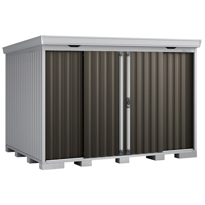 『配送は関東・東海限定』イナバ物置 FS／フォルタ FS-3026S EB 結露軽減材付屋根 スタンダード 多雪型 EB（エボニーブラウン）