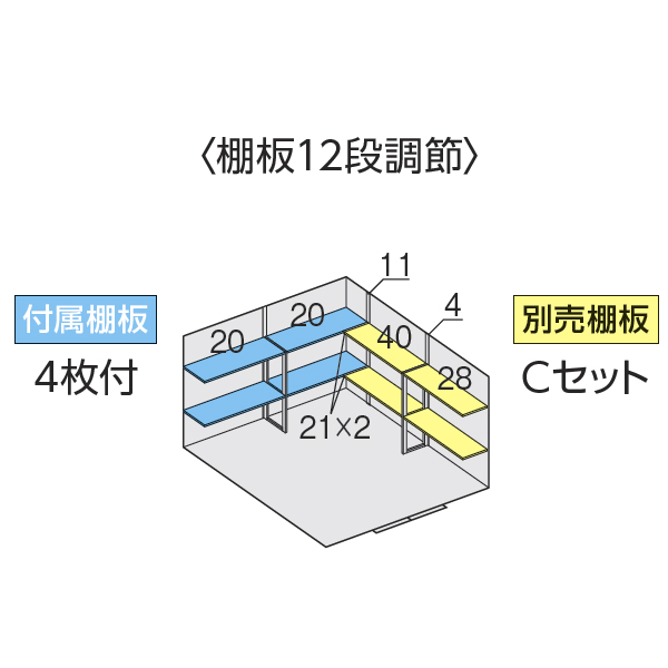 『配送は関東・東海限定』イナバ物置 FS／フォルタ FS-3030S PS 結露軽減材付屋根 スタンダード 一般型 PS（プラチナシルバー）