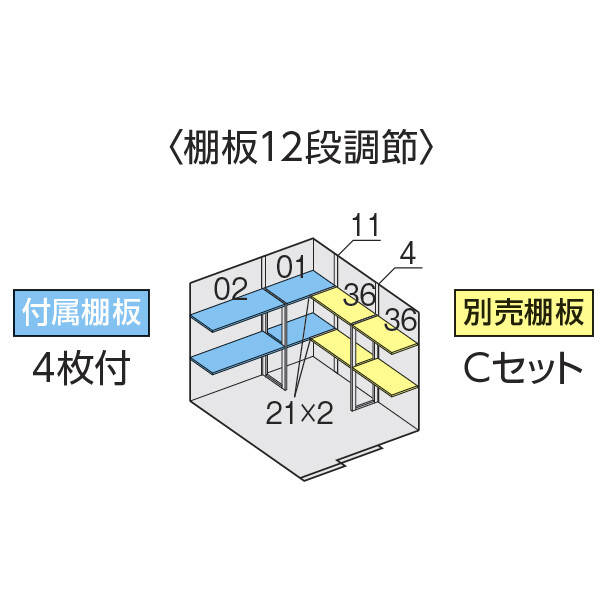 『配送は関東・東海限定』イナバ物置 FS／フォルタ FS-2222S JG 結露軽減材付屋根 スタンダード 多雪型 JG（ジェードグリーン）