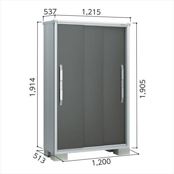 ヨドコウ エスモ／ESF ESF-1205A GM 小型物置 グラファイトメタリック