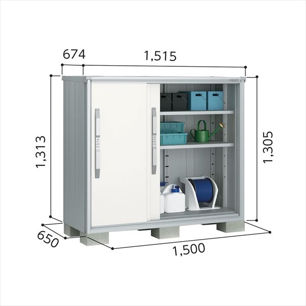 受注生産品 ヨドコウ エスモ／ESF ESF-1506G WC 小型物置 ウッディココア