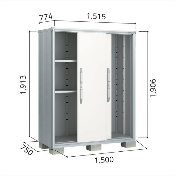 ヨドコウ エスモ／ESF ESF-1507A WC 小型物置 ウッディココア
