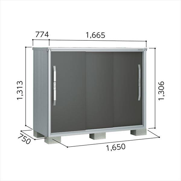 ヨドコウ エスモ／ESF ESF-1607G GM 小型物置 グラファイトメタリック