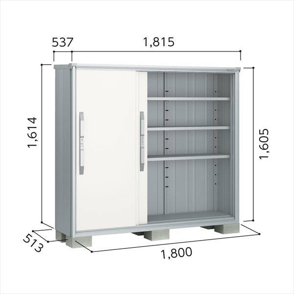 ヨドコウ エスモ／ESF ESF-1805D WE 小型物置 ＊納期1ヶ月～2ヶ月程かかります ウッディエボニー
