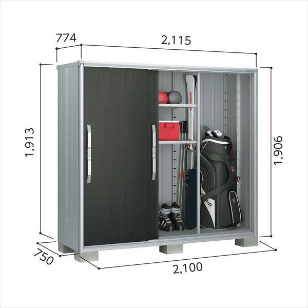 ヨドコウ エスモ／ESF ESF-2107A WC 小型物置 ウッディココア