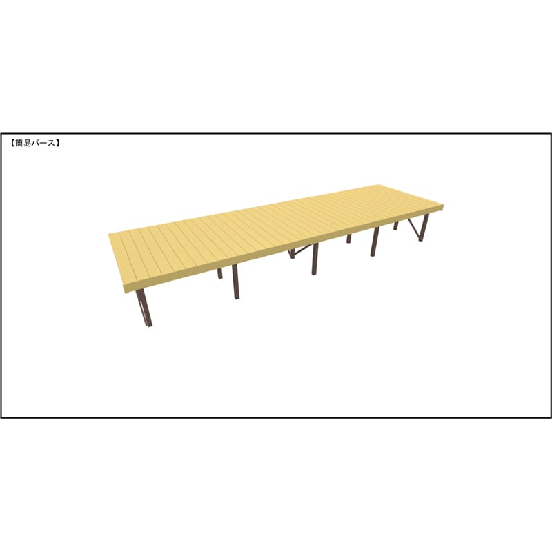 LIXIL リクシル 人工木ウッドデッキ 樹ら楽 プレーンタイプ 4.0間（7250mm） × 7尺（2128mm） 幕板Bセット 束柱Aタイプ（固定） ロング束柱（1000mm） 
