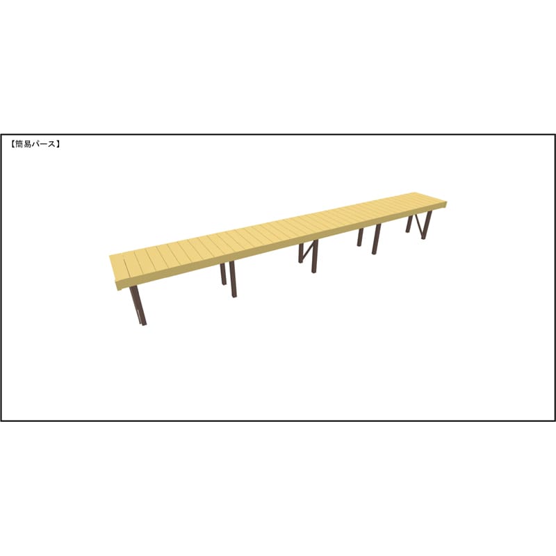 LIXIL リクシル 人工木ウッドデッキ 樹ら楽 プレーンタイプ 4.0間（7250mm） × 3尺（928mm） 幕板Bセット 束柱Bタイプ（調整） ロング束柱（373～1000mm） 