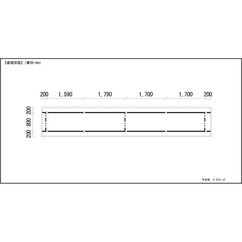 LIXIL リクシル 人工木ウッドデッキ 樹ら楽 プレーンタイプ 4.0間（7250mm） × 4尺（1228mm） 幕板Bセット 束柱Bタイプ（調整） ロング束柱（373～1000mm） 