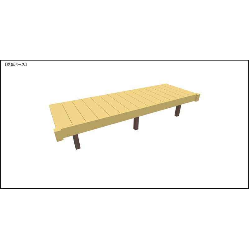 LIXIL リクシル 人工木ウッドデッキ 樹ら楽 プレーンタイプ 1.5間（2750mm） × 3尺（928mm） 幕板Aセット 束柱Aタイプ（固定） 標準束柱（550mm） 