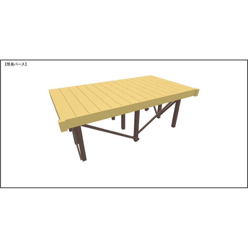 LIXIL リクシル 人工木ウッドデッキ 樹ら楽 プレーンタイプ 1.5間（2750mm） × 5尺（1528mm） 幕板Aセット 束柱Aタイプ（固定） ロング束柱（1000mm） 