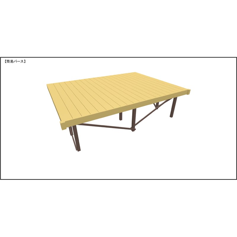 LIXIL リクシル 人工木ウッドデッキ 樹ら楽 プレーンタイプ 2.0間（3650mm） × 9尺（2728mm） 幕板Aセット 束柱Aタイプ（固定） ロング束柱（1000mm） 