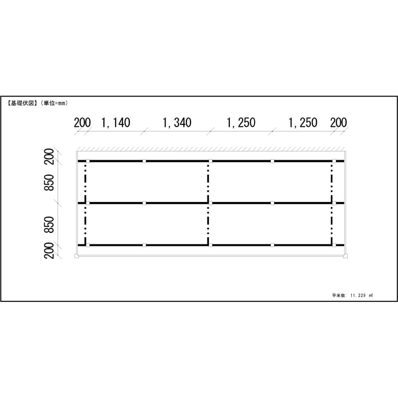 LIXIL リクシル 人工木ウッドデッキ 樹ら楽 プレーンタイプ 3.0間（5450mm） × 7尺（2128mm） 幕板Aセット 束柱Aタイプ（固定） ロング束柱（1000mm） 