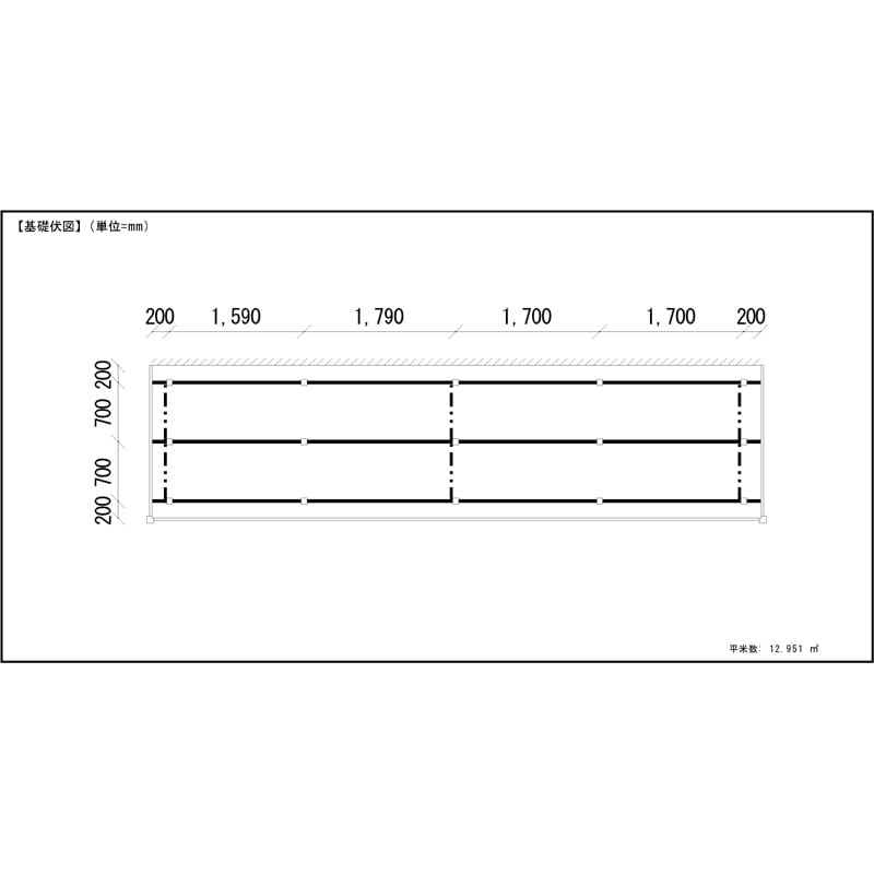 LIXIL リクシル 人工木ウッドデッキ 樹ら楽 プレーンタイプ 4.0間（7250mm） × 6尺（1828mm） 幕板Aセット 束柱Aタイプ（固定） ロング束柱（1000mm） 