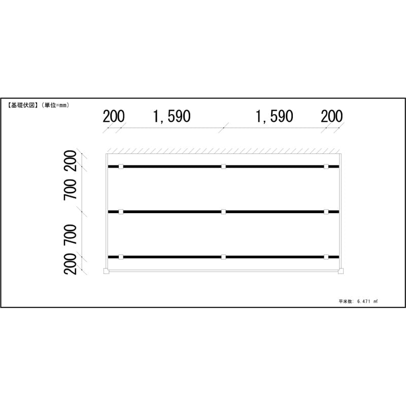 LIXIL リクシル 人工木ウッドデッキ 樹ら楽 プレーンタイプ 2.0間（3650mm） × 6尺（1828mm） 幕板Aセット 束柱Bタイプ（調整） 標準束柱（373～550mm） 