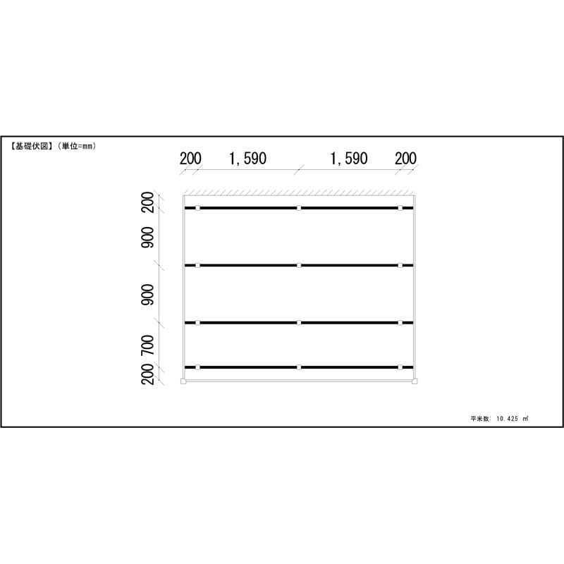 LIXIL リクシル 人工木ウッドデッキ 樹ら楽 プレーンタイプ 2.0間（3650mm） × 10尺（2928mm） 幕板Aセット 束柱Bタイプ（調整） 標準束柱（373～550mm） 