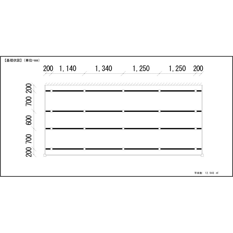 LIXIL リクシル 人工木ウッドデッキ 樹ら楽 プレーンタイプ 3.0間（5450mm） × 8尺（2428mm） 幕板Aセット 束柱Bタイプ（調整） 標準束柱（373～550mm） 