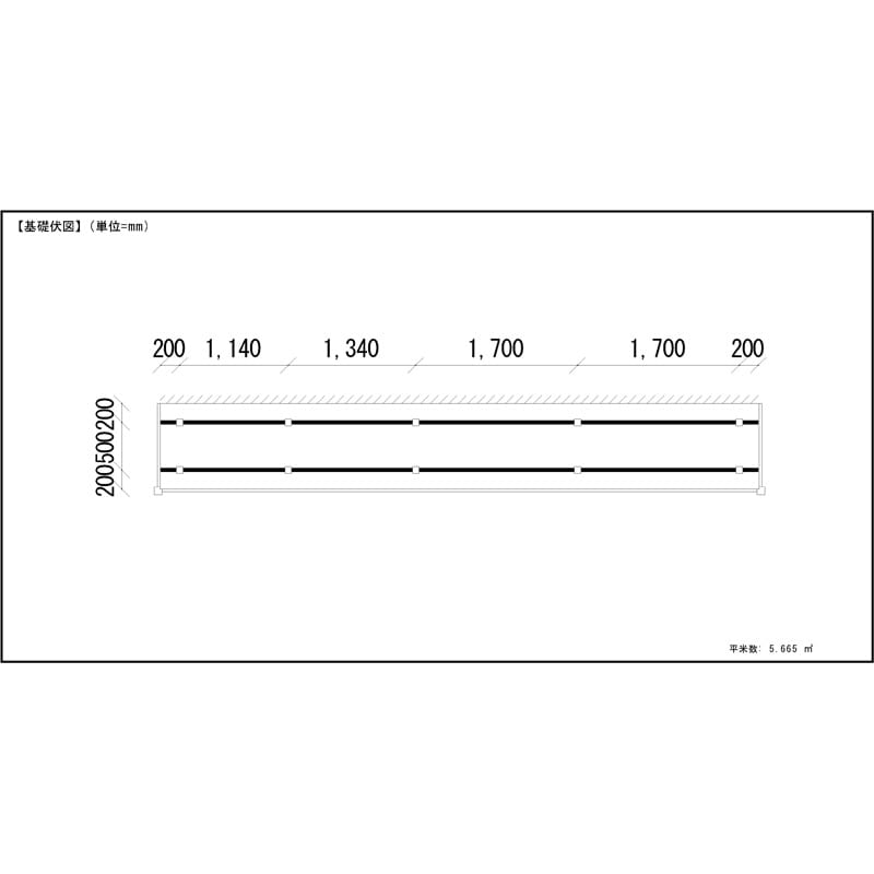 LIXIL リクシル 人工木ウッドデッキ 樹ら楽 プレーンタイプ 3.5間（6350mm） × 3尺（928mm） 幕板Aセット 束柱Bタイプ（調整） 標準束柱（373～550mm） 