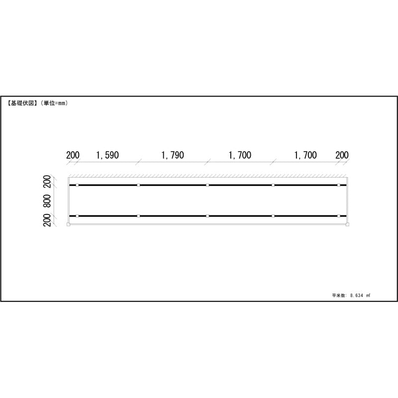 LIXIL リクシル 人工木ウッドデッキ 樹ら楽 プレーンタイプ 4.0間（7250mm） × 4尺（1228mm） 幕板Aセット 束柱Bタイプ（調整） 標準束柱（373～550mm） 