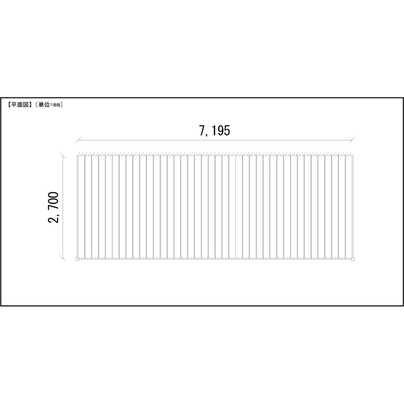 LIXIL リクシル 人工木ウッドデッキ 樹ら楽 プレーンタイプ 4.0間（7250mm） × 9尺（2728mm） 幕板Aセット 束柱Bタイプ（調整） 標準束柱（373～550mm） 