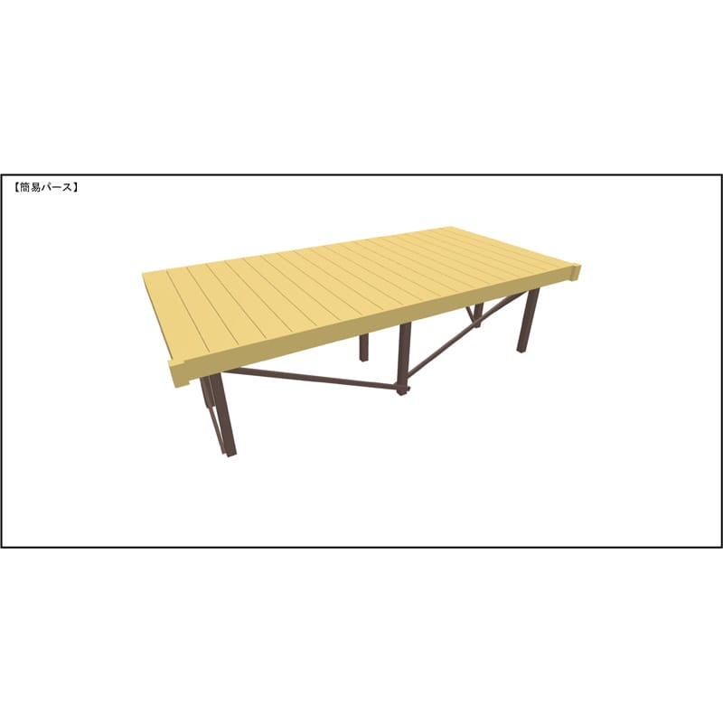 LIXIL リクシル 人工木ウッドデッキ 樹ら楽 プレーンタイプ 2.0間（3650mm） × 6尺（1828mm） 幕板Aセット 束柱Bタイプ（調整） ロング束柱（373～1000mm） 
