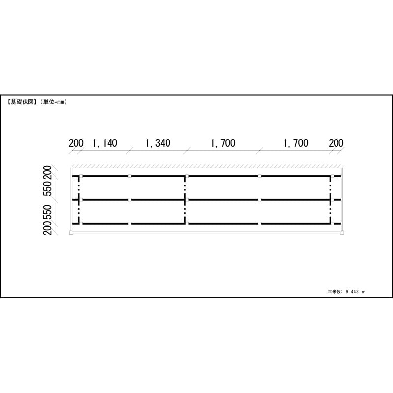 LIXIL リクシル 人工木ウッドデッキ 樹ら楽 プレーンタイプ 3.5間（6350mm） × 5尺（1528mm） 幕板Aセット 束柱Bタイプ（調整） ロング束柱（373～1000mm） 