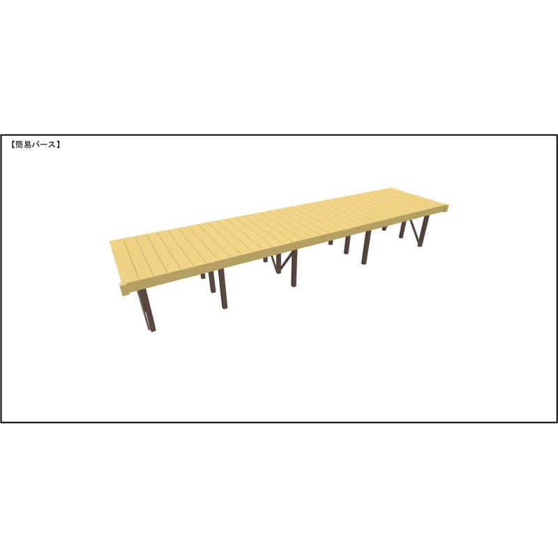 LIXIL リクシル 人工木ウッドデッキ 樹ら楽 プレーンタイプ 3.5間（6350mm） × 5尺（1528mm） 幕板Aセット 束柱Bタイプ（調整） ロング束柱（373～1000mm） 