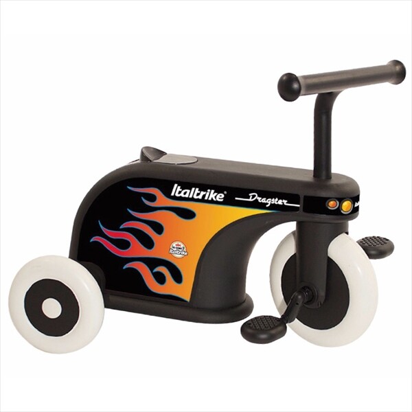 イタルトライク(Italtrike) la Cosa 2 Dragster ride on and pedal tricycle ラコーサ2 ドラグスター 3200DRA990000 対象年齢1～3歳 ドラグスター