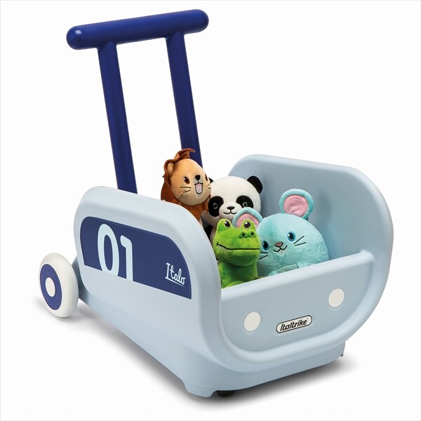 イタルトライク(Italtrike) Italo Large carrier- light blue イタロ ライトブルー 4030ITA996775 対象年齢2～6歳 ライトブルー