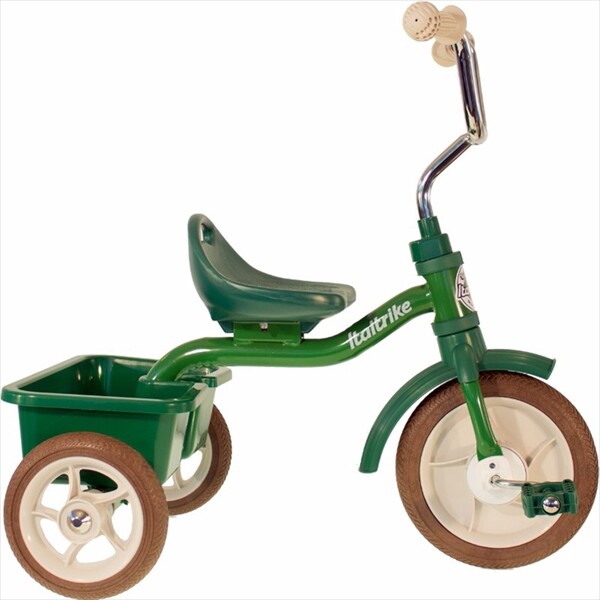 イタルトライク(Italtrike) 10” Transporter tricycle Primavera トランスポーター 三輪車 1021TRA996182 対象年齢2歳～5歳 グリーン