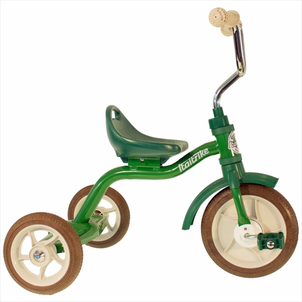 イタルトライク(Italtrike) 10” Super Touring tricycle Primavera スーパー ツーリング 三輪車 1011CLA996182 対象年齢2歳～5歳 グリーン