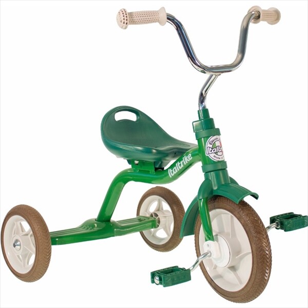 イタルトライク(Italtrike) 10” Super Touring tricycle Primavera スーパー ツーリング 三輪車 1011CLA996182 対象年齢2歳～5歳 グリーン