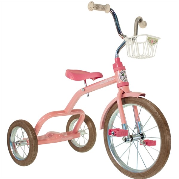 イタルトライク(Italtrike) 16” Spokes tricycle Rose Garden 16 スポーク 三輪車 8218CLA992680 対象年齢2歳～5歳 ピンク