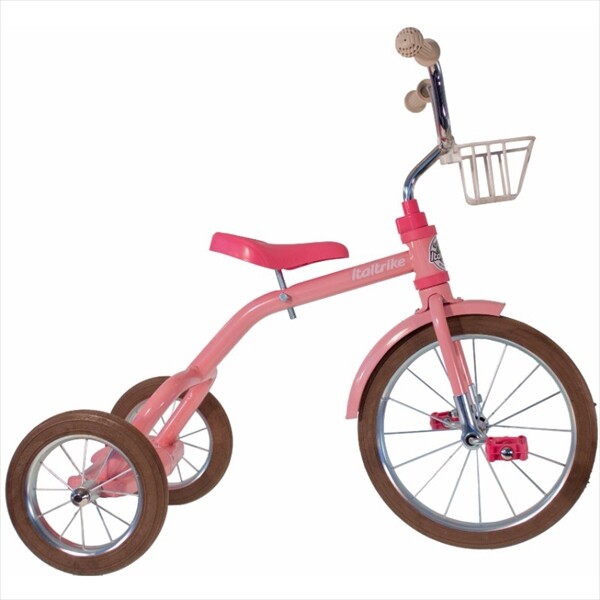 イタルトライク(Italtrike) 16” Spokes tricycle Rose Garden 16 スポーク 三輪車 8218CLA992680 対象年齢2歳～5歳 ピンク