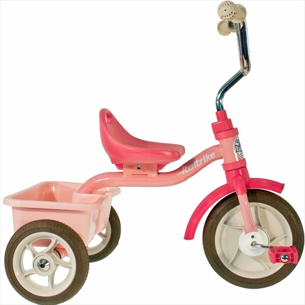 イタルトライク(Italtrike) 10” Transporter tricycle Rose Garden トランスポーター 三輪車 1021TRA992680 対象年齢2歳～5歳 ピンク