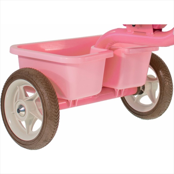 イタルトライク(Italtrike) 10” Transporter tricycle Rose Garden トランスポーター 三輪車 1021TRA992680 対象年齢2歳～5歳 ピンク