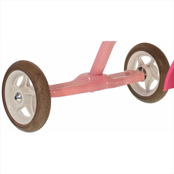 イタルトライク(Italtrike) 10” Super Touring tricycle Rose Garden スーパー ツーリング 三輪車 1011CLA992680 対象年齢2歳～5歳 ピンク