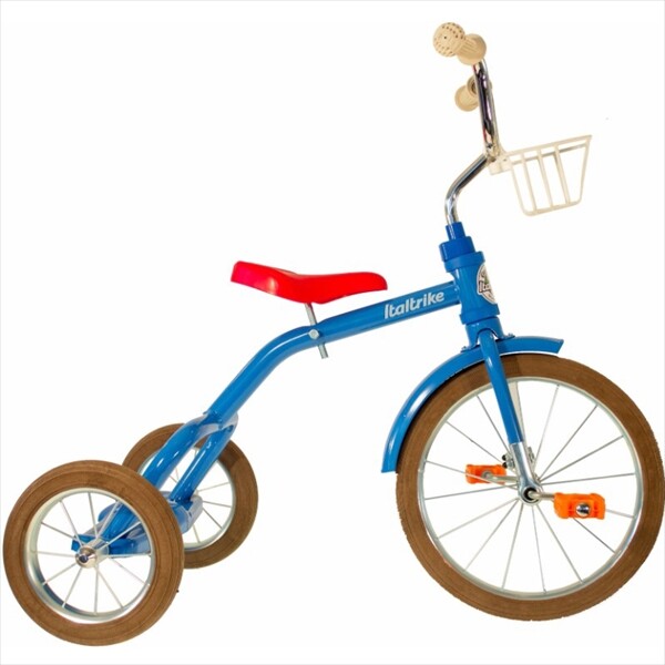 イタルトライク(Italtrike) 16” Spokes tricycle Colorama 16 スポーク 三輪車 8218CLA990302 対象年齢2歳～5歳 ブルー