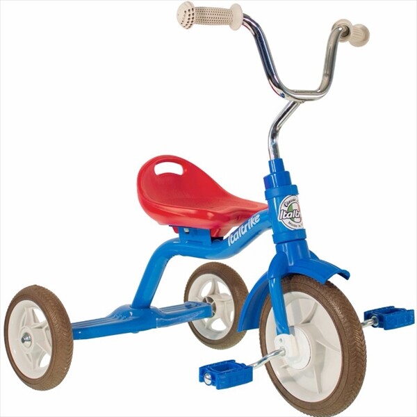 イタルトライク(Italtrike) 10” Super Touring tricycle Colorama スーパー ツーリング 三輪車 1011CLA990302 対象年齢2歳～5歳 ブルー