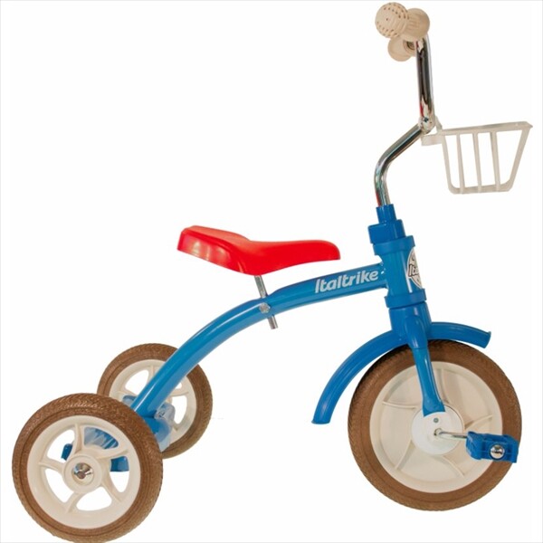 イタルトライク(Italtrike) 10” Super Lucy tricycle Colorama スーパー ルーシー 三輪車 7111CLA990302 対象年齢2歳～5歳 ブルー