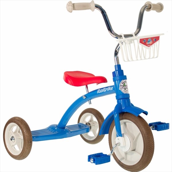 イタルトライク(Italtrike) 10” Super Lucy tricycle Colorama スーパー ルーシー 三輪車 7111CLA990302 対象年齢2歳～5歳 ブルー