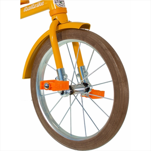 イタルトライク(Italtrike) 16” Spokes tricycle Road Work 16 スポーク 三輪車 8218CLA992193 対象年齢2歳～5歳 オレンジ