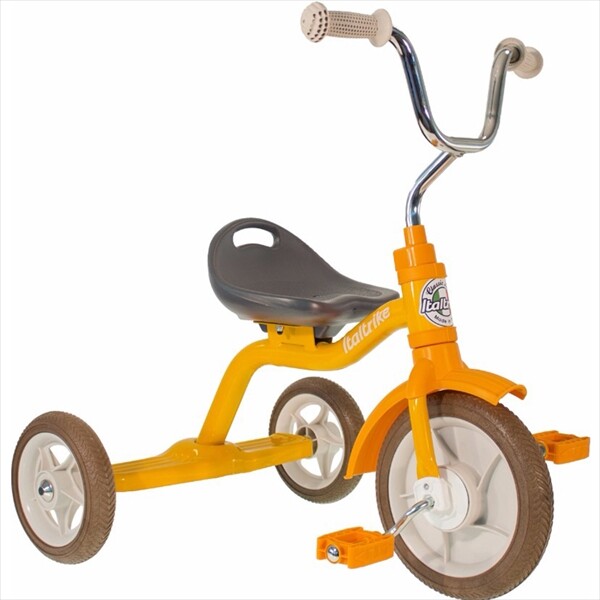 イタルトライク(Italtrike) 10” Super Touring tricycle Road Work スーパー ツーリング 三輪車 1011CLA992193 対象年齢2歳～5歳 オレンジ