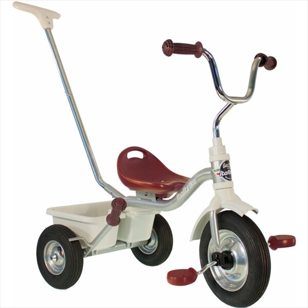 イタルトライク(Italtrike) 12” tricycle Hockenheim pneumatic tires ホッケンハイム 1051HOC996385 対象年齢3歳～5歳 ホワイト