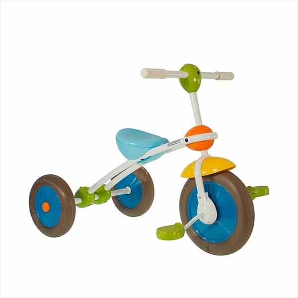 イタルトライク(Italtrike) 10” tricycle エービーシー トライサイクル 0001ABC996287 対象年齢1～3歳 ホワイトフレーム